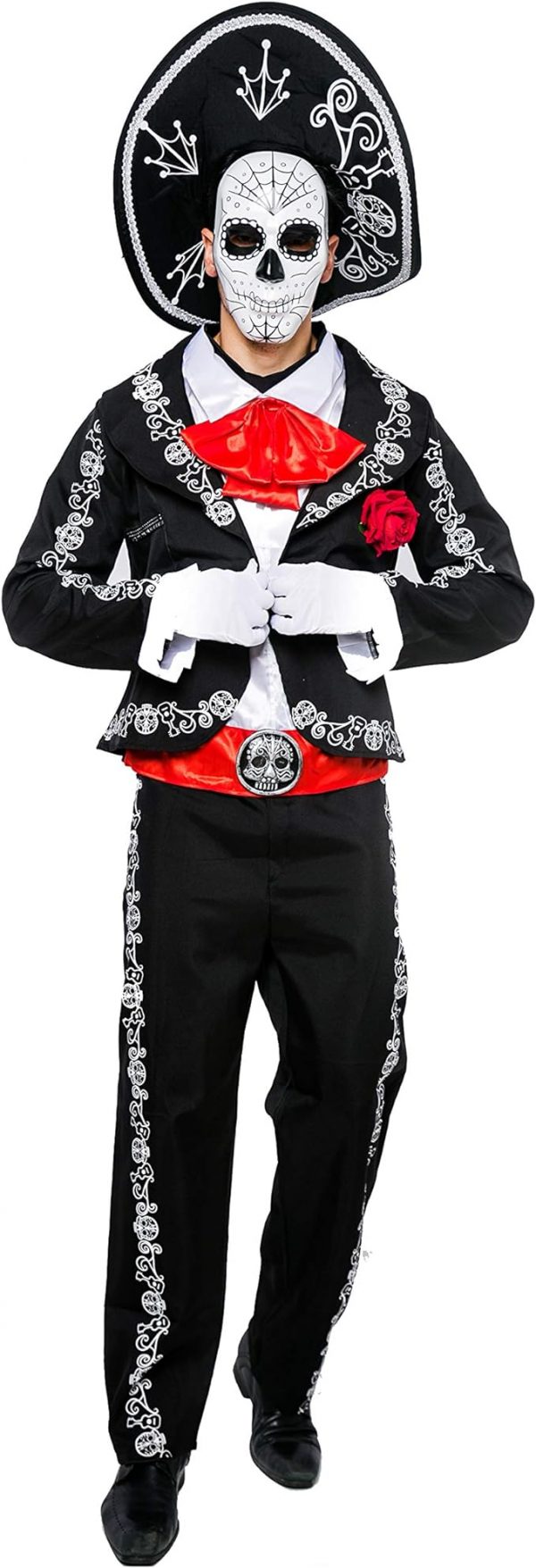 HALLOWEEN - Mens Day of The Dead Mariachi Senor Adult Costume - Image 2