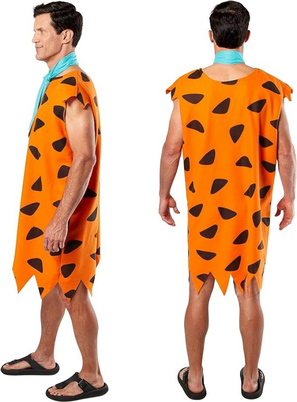 HALLOWEEN - Mens The Flintstones Fred Flintstone Costume (STANDARD) - Image 4