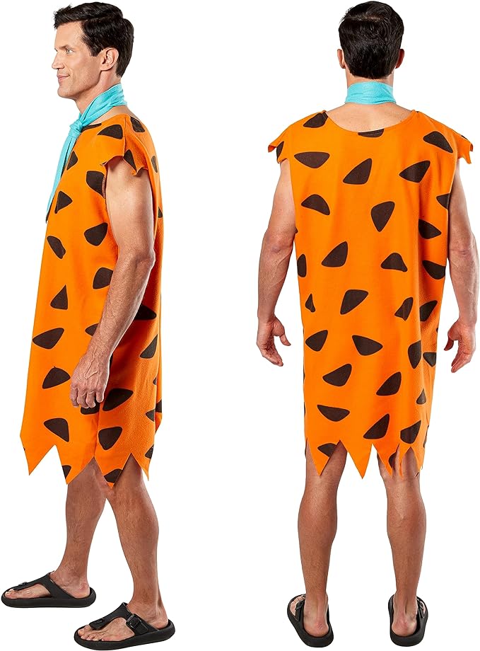 HALLOWEEN - Mens The Flintstones Fred Flintstone Costume (STANDARD) - Image 4