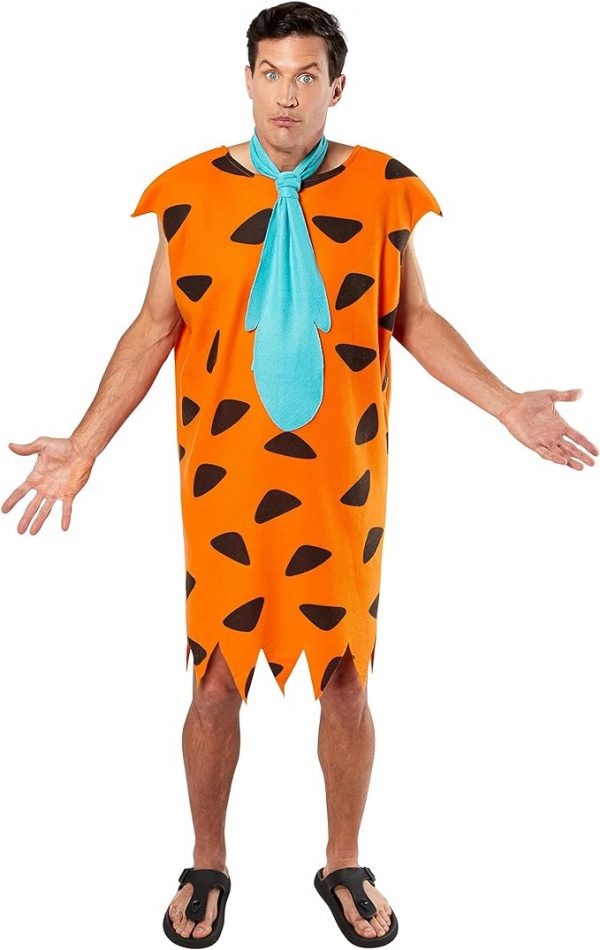 HALLOWEEN - Mens The Flintstones Fred Flintstone Costume (STANDARD) - Image 5
