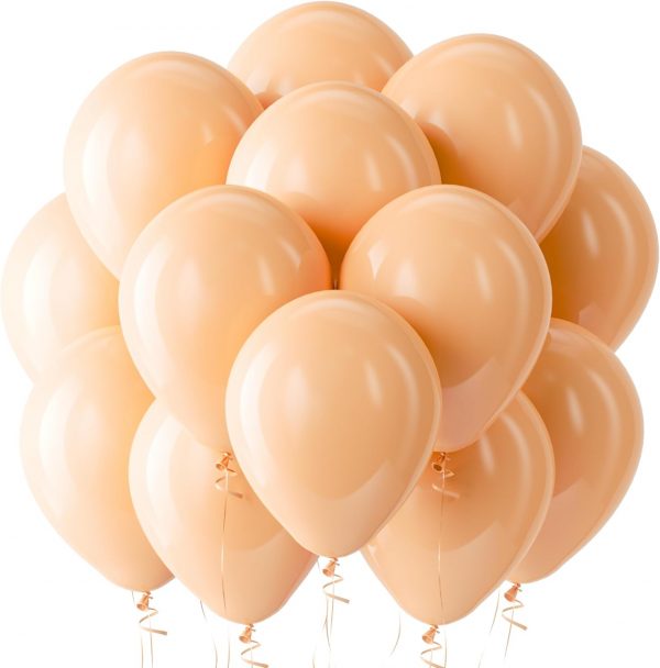 BALLOONS - Latex 12inch - 10 Pack - NUDE Balloons
