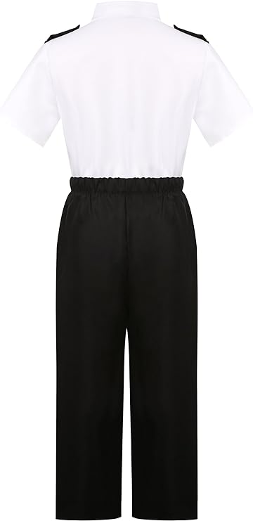 Career Day PILOT – Child Airline Pilot Costume for Kids - Image 6