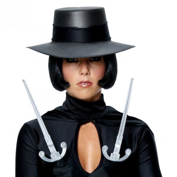 HALLOWEEN - WOMEN V for Vendetta Adult Sexy Superhero Halloween Costume - Image 4
