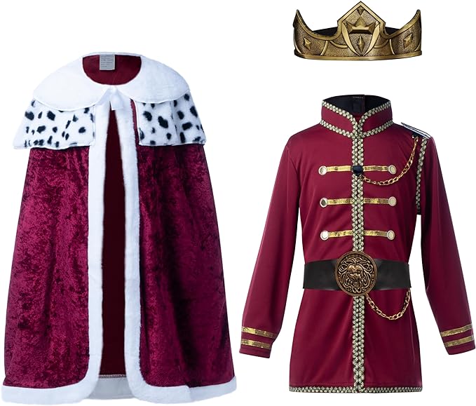 PRINCE - Child Regal Prince Outfit, King Costume for Kids - Image 3