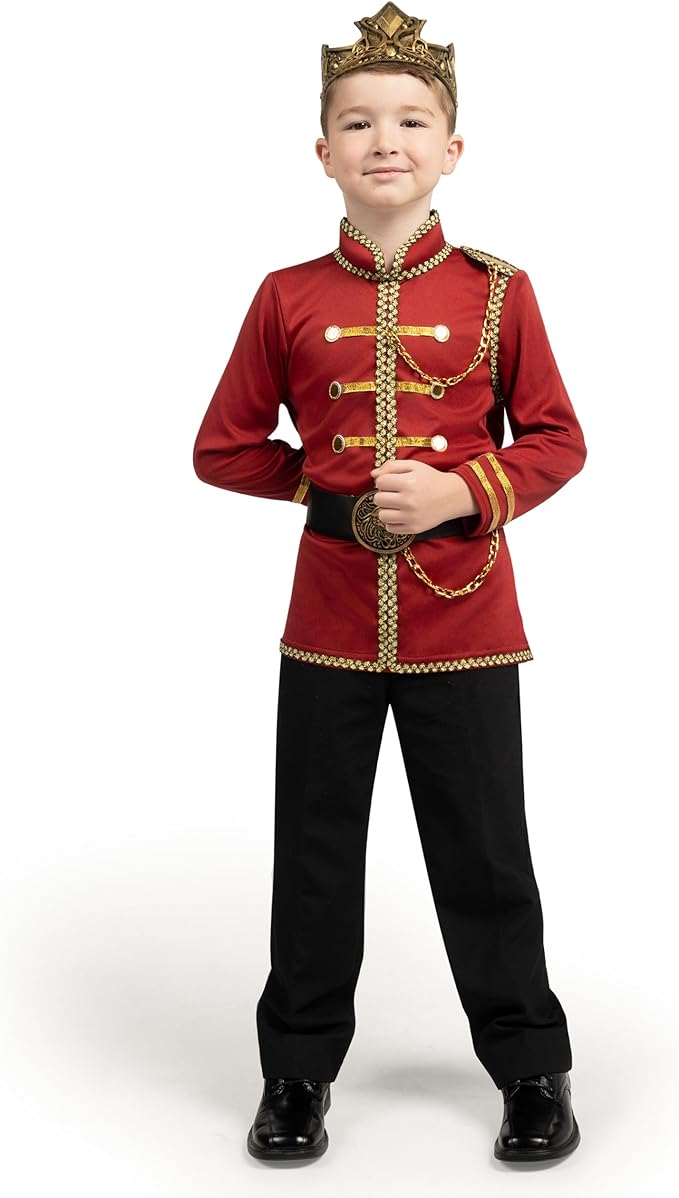 PRINCE - Child Regal Prince Outfit, King Costume for Kids - Image 2