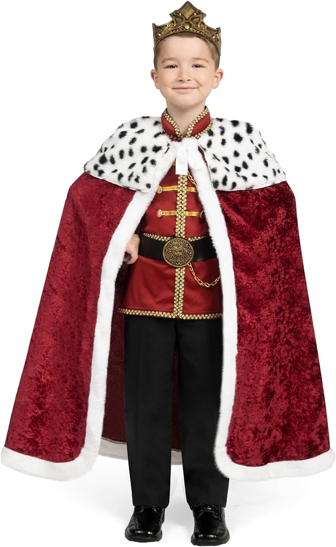 PRINCE - Child Regal Prince Outfit, King Costume for Kids - Image 4