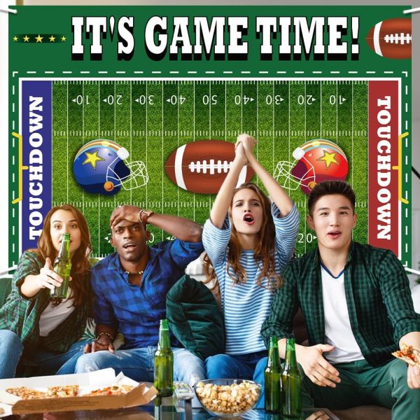 Super Bowl - Football Game Party Sign (71 X 45 Inch) - Image 5