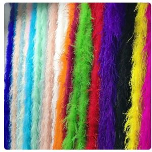 2 Meter Colorful Ostrich Feather Boa