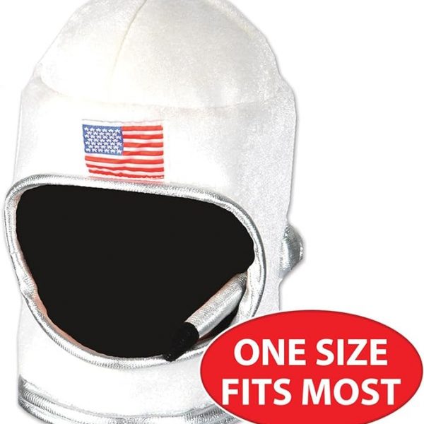 Career Day ASTRONAUT – Astronaut Helmet – Silver & White Headwear