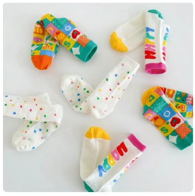 SOCKS - Kids Spring and Summer Socks 1-3yrs - Image 5