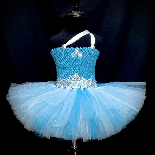 CUSTOM MADE Child tutu dress – Toddlers FROZEN Inspired Fairy Tutu Dress SIZE: Fits up to 3yrs