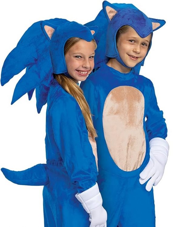 Super Hero Boy – Kid's Deluxe Sonic 2 Movie Sonic Costume