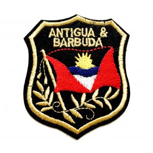 MILITARY PATCH - Antigua Embroidery Patch - BLACK/GOLD