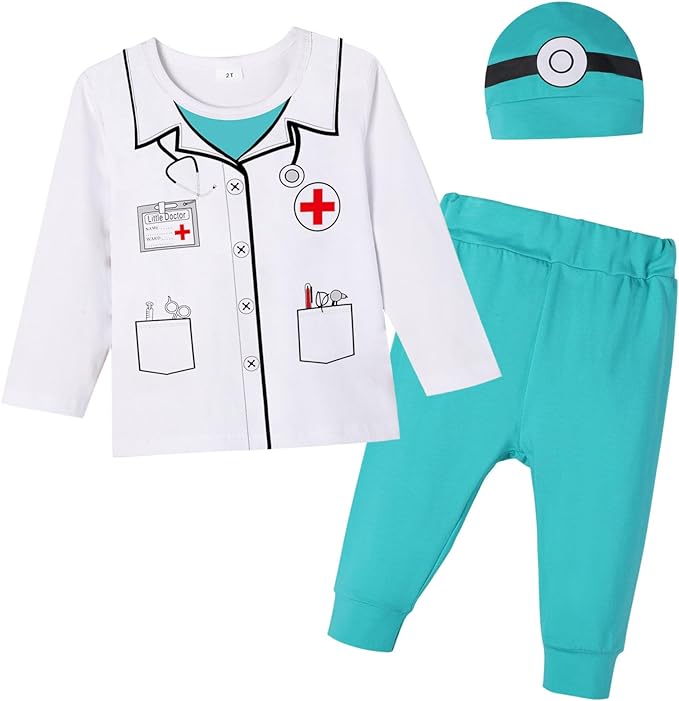 Career Day DOCTOR – Baby DOCTOR Uniform with Hat