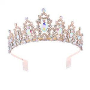 Birthday Rhinestone Tiara - AB