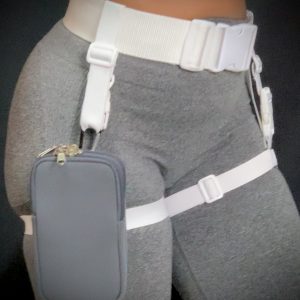 Leg Holster - CIA Tactical Double Leg Holster Pouch - WHITE