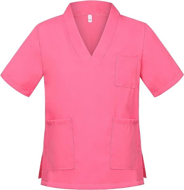 Career Day DOCTOR - GIRLS Deluxe PINK Doctor Costume for Kids - Image 3