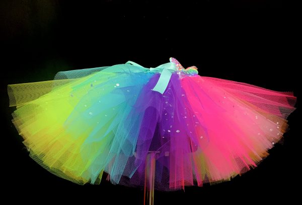 CUSTOM MADE Child tutu – BABY Colorful Sparkle Tutu Fits up to 2yr - Image 4