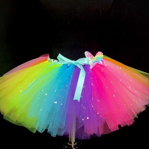 CUSTOM MADE Child tutu – BABY Colorful Sparkle Tutu Fits up to 2yr