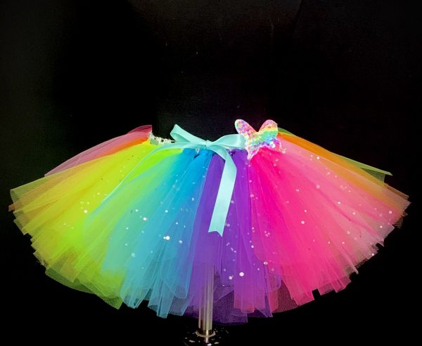 CUSTOM MADE Child tutu – BABY Colorful Sparkle Tutu Fits up to 2yr