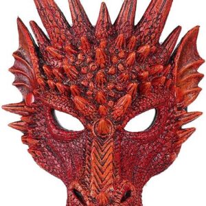 HALLOWEEN MASK - DRAGON FOAM MASK - RED