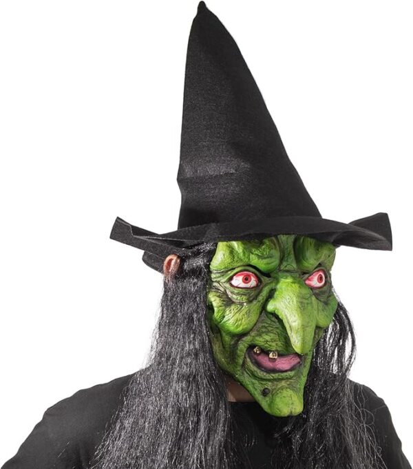 HALLOWEEN MASK - Halloween Witch Latex Mask