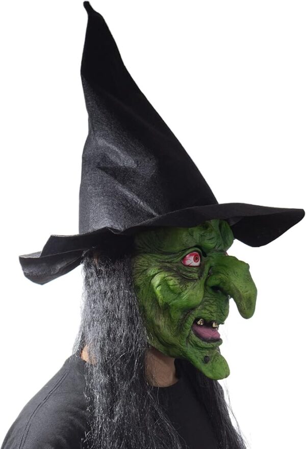 HALLOWEEN MASK - Halloween Witch Latex Mask - Image 2