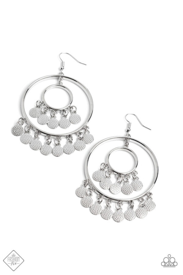 EARRINGS - ​Caviar Command - Silver