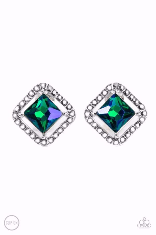 EARRINGS – Cosmic Catwalk - Green