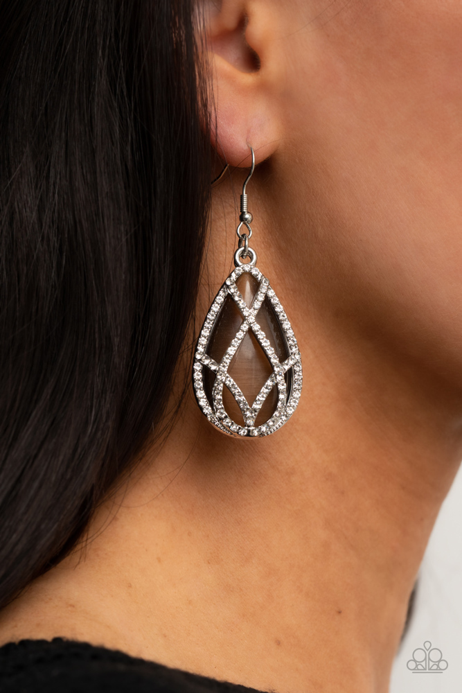EARRINGS – Crawling With Couture - Brown - Image 2
