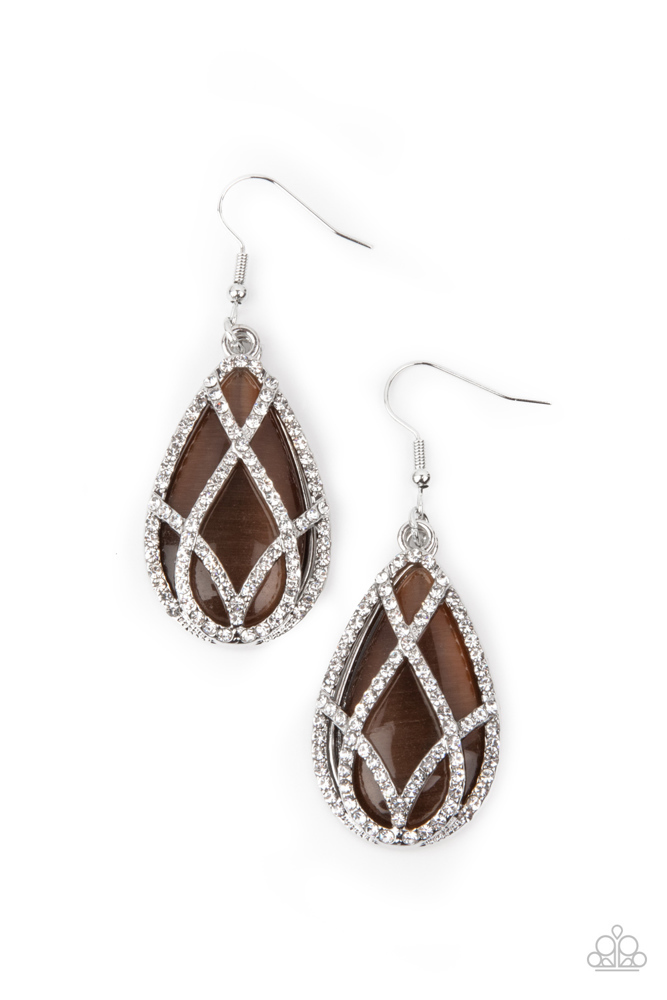EARRINGS – Crawling With Couture - Brown