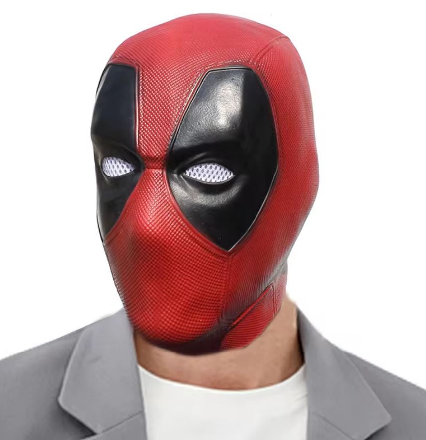 HALLOWEEN MASK - Deadpool Cosplay Latex Mask - Image 3