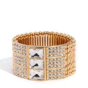 Bracelet – Dramatic Diva -Gold