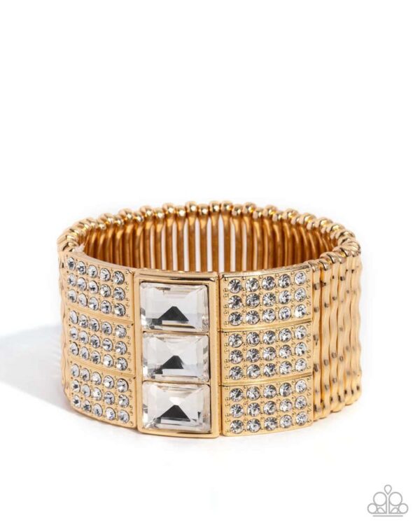 Bracelet – Dramatic Diva -Gold