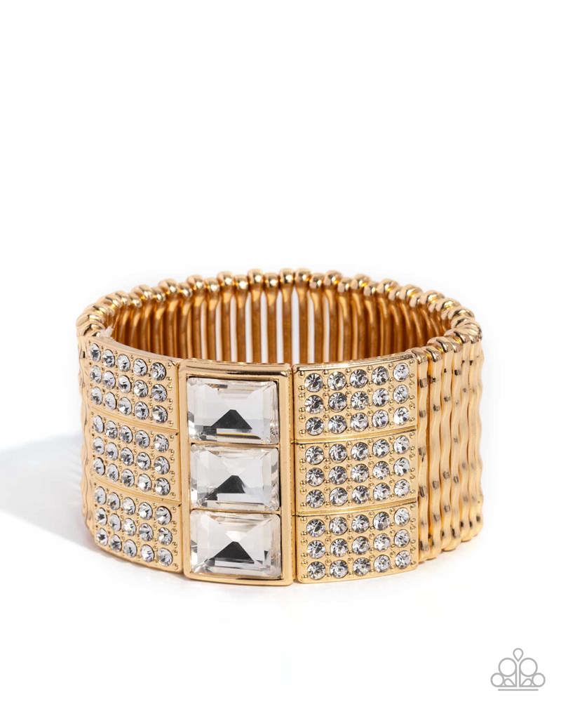 Bracelet – Dramatic Diva -Gold