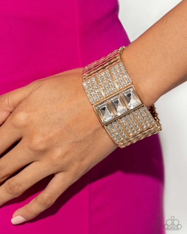 Bracelet – Dramatic Diva -Gold - Image 2