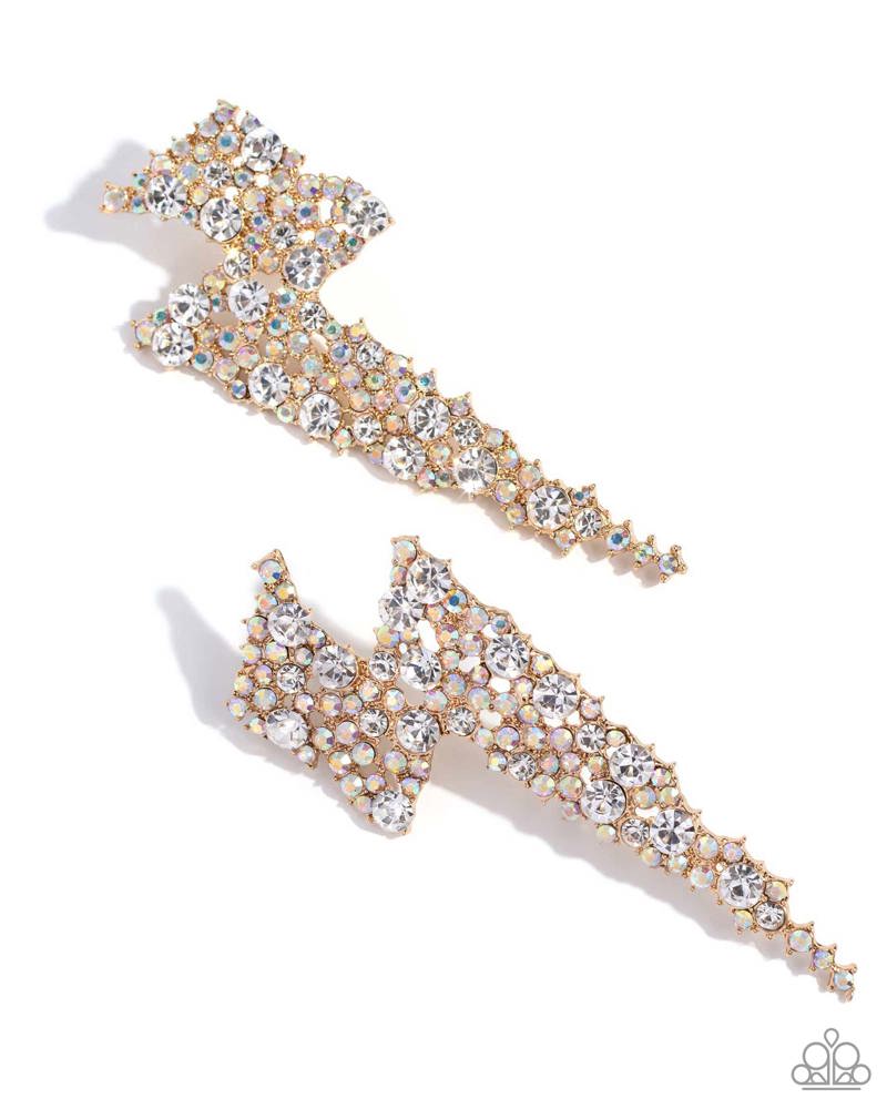 EARRINGS – Electric Effulgence - Gold