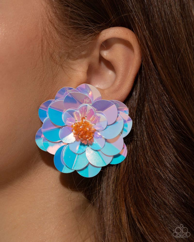 EARRINGS - Floating Florals - Multi - Image 3