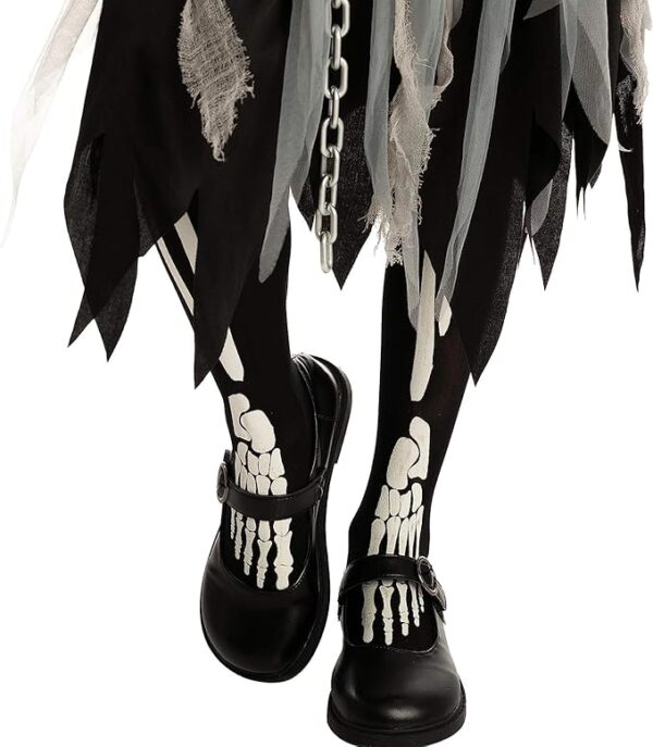 HALLOWEEN - Girls Grim Reaper DELUXE Costume - Image 2
