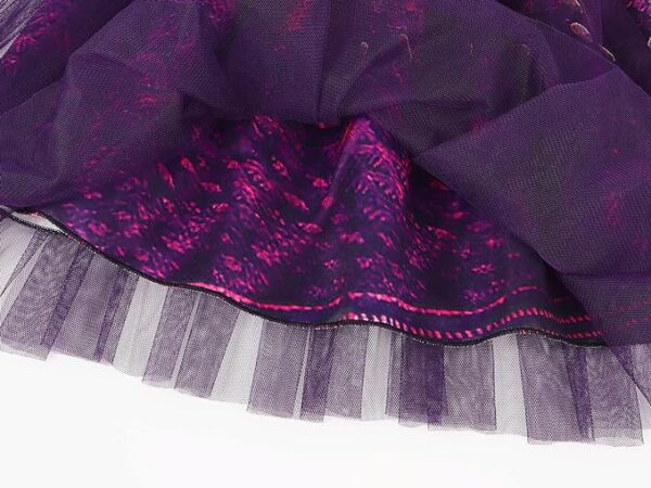 DESCENDANTS - Disney Girls MAL COSTUME DRESS SIZE 9-10 - Image 2