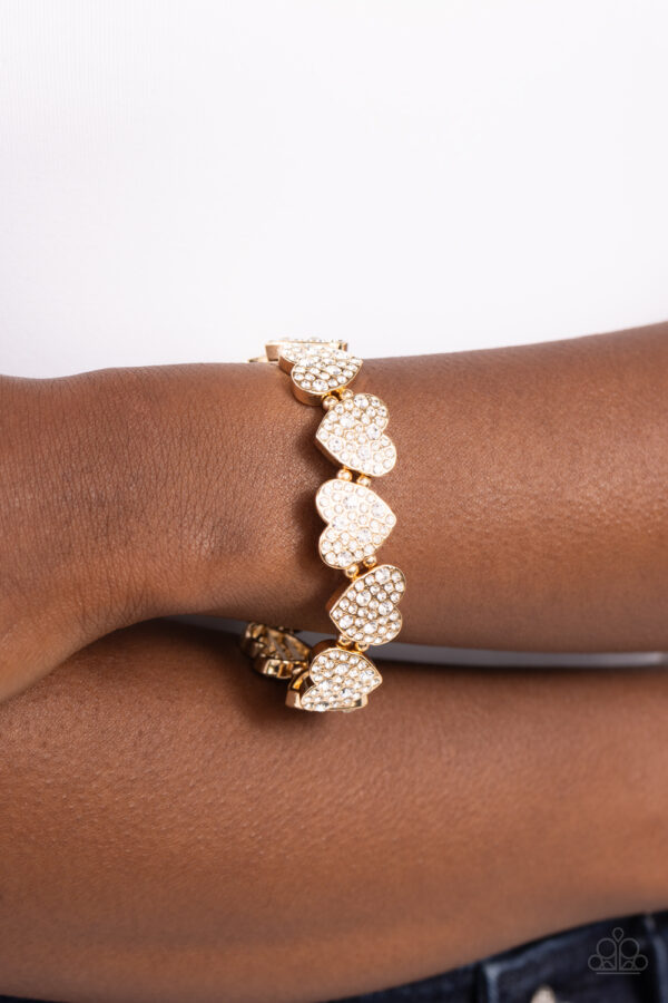 Bracelet – Headliner Heart - Gold - Image 3