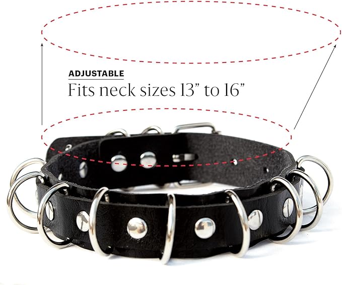 HORNS - Horns, Claw Gloves & Faux Leather Choker Set - Image 4
