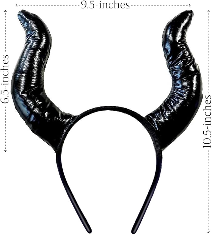 HORNS - Horns, Claw Gloves & Faux Leather Choker Set - Image 5