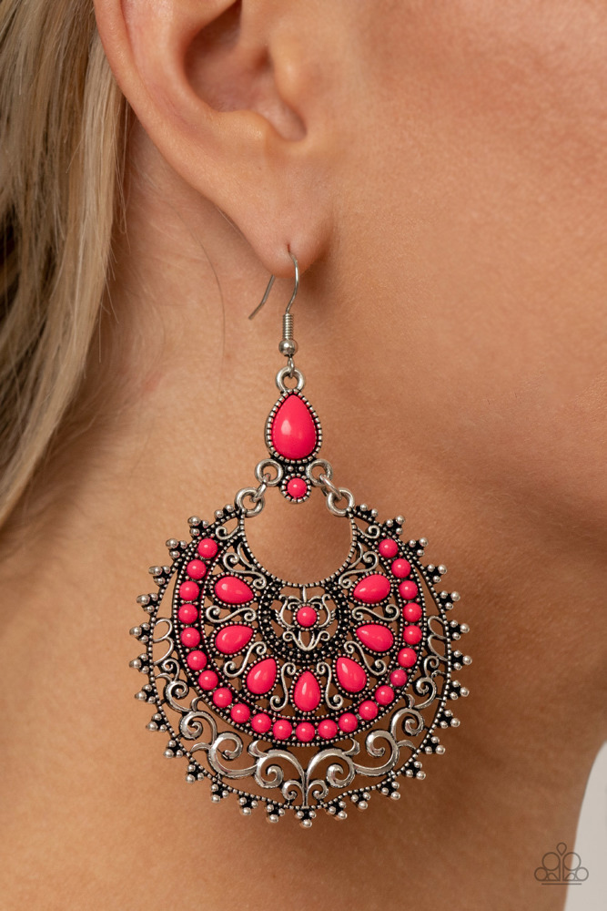 EARRINGS – Laguna Leisure - Pink - Image 2