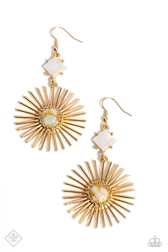 EARRINGS – Seize the Sunburst - Gold
