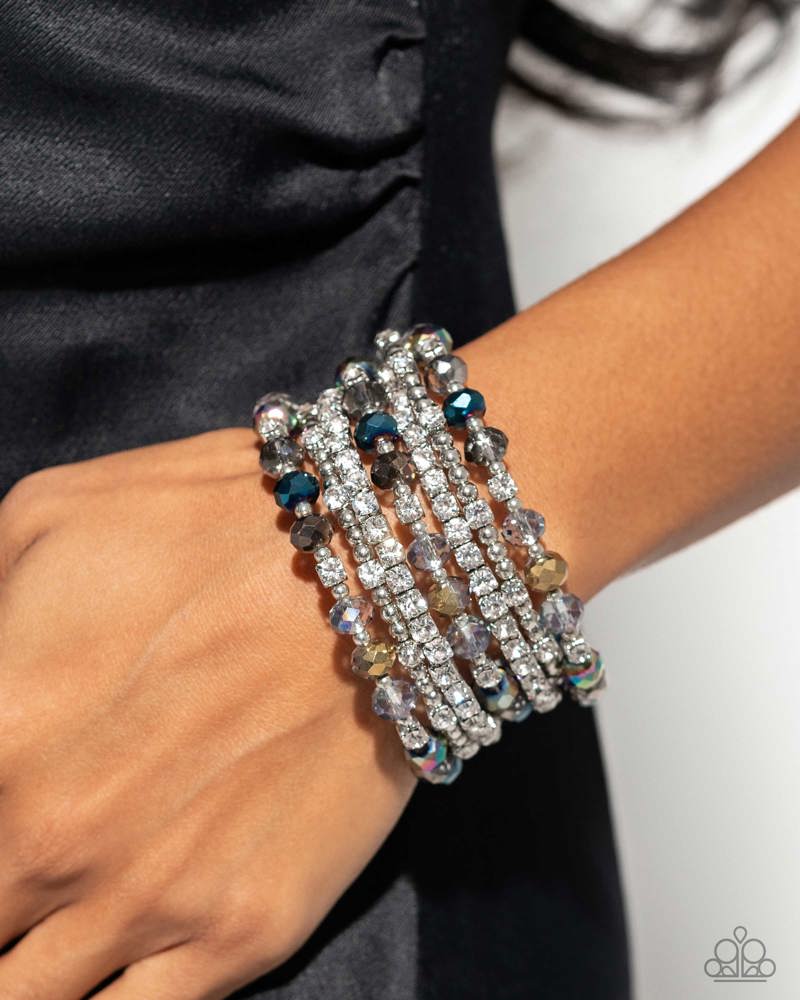 Bracelet – Sizzling Stack - Multi - Image 2