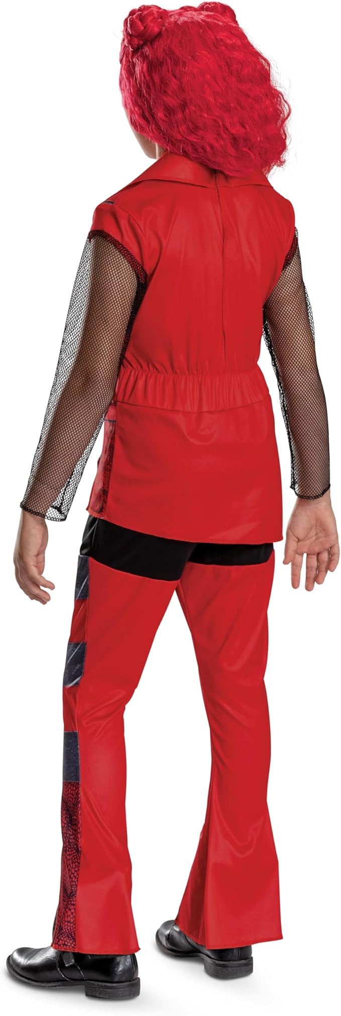 DESCENDANTS - Disney Girls The Rise of Red Costume Jumpsuit, Wig not Included SIZE 10-12 - Image 5