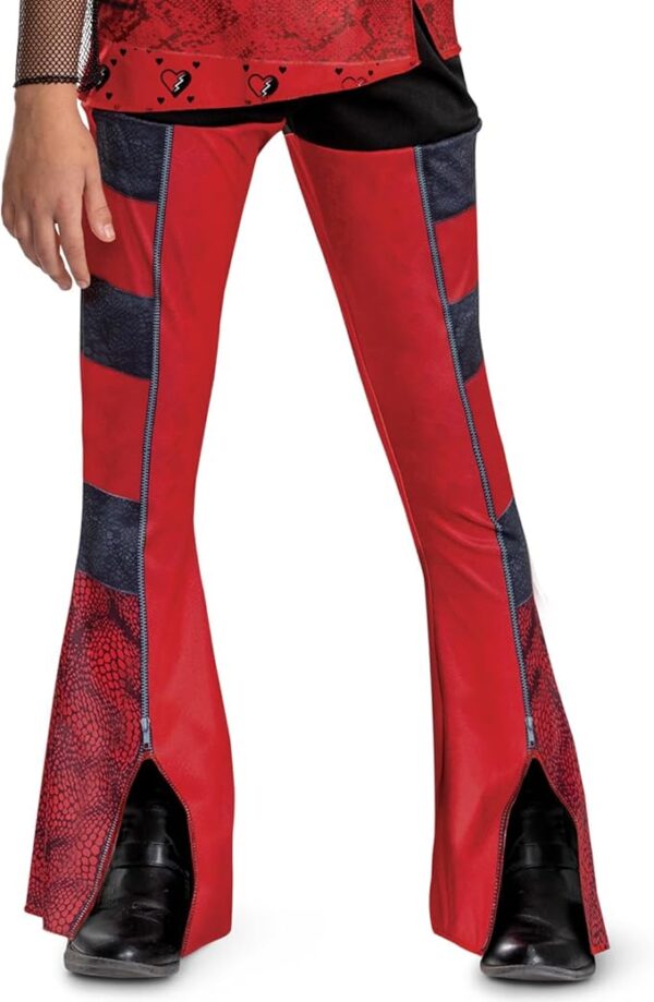 DESCENDANTS - Disney Girls The Rise of Red Costume Jumpsuit, Wig not Included SIZE 10-12 - Image 2