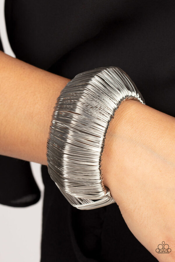 Bracelet – Wild About Wire - Silver - Image 2