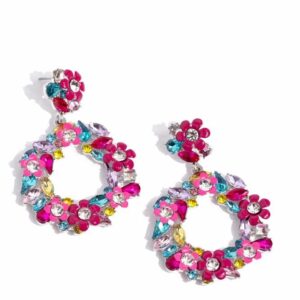 EARRINGS - Wreathed in Wildflowers - MULTI